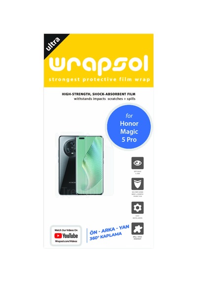 Honor Magic 5 Pro Full Body 360 Derece Ön Arka Ve Yan Kaplama