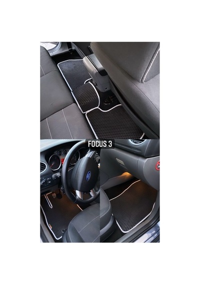 Ford Focus 3 Eva Oto Paspas / Topukluk Yok Siyah
