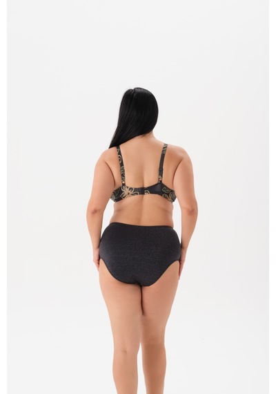 Büyük Beden Toparlayıcı Yeşil Bikini Takım