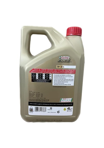 Edge 5w-30 Ll 4 Litre 2025 Ü.t