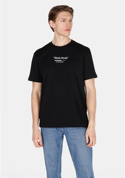 Colin's Colins Comfort Fit Yuvarlak Yaka Düz Erkek Siyah Kısa Kol Tişört Cl1073783 Q1.v1 Blk Siyah