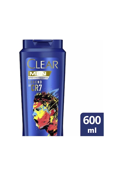 3 Adet Clear Men Legend By Cr7 Şampuan 600 Ml