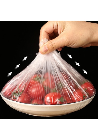 100pcs Plastik Sargı Kasesi, Buzdolabı İçin Evrensel Mutfak Şal Cennet Kapaklarını Kapsar. Çok Renkli