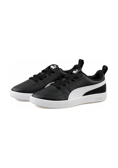 Puma Rickie Jr 384311 11 Unisex Sneaker Ayakkabı Siyah-beyaz 36-39 001