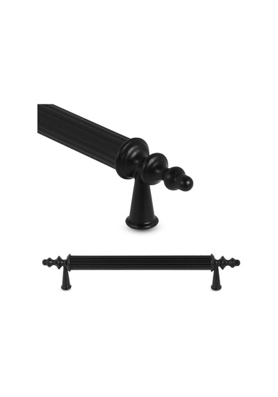 Glaswen Erciyes Kulp Siyah 96 Mm Kulp Mobilya Mutfak Dolabı Çekmece Dolap Kapak Kulpu Kulbu Metal Kulpları Diğer