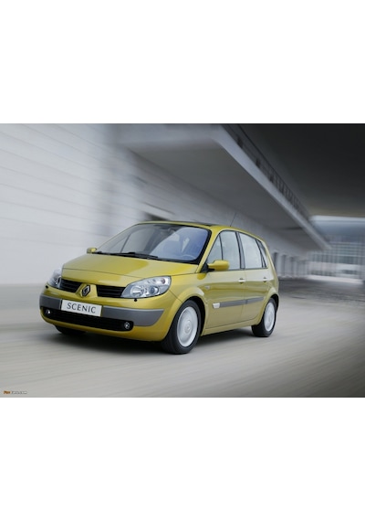 Renault Scenic Mk2 2003-2004-2005 Ön Cam Silecek Takimi 65X55Cm 365604694
