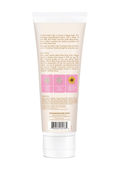 Shea Moisture Baby Yulaf Sütü ve Pirinç Suyu Bebek Losyonu 237ML