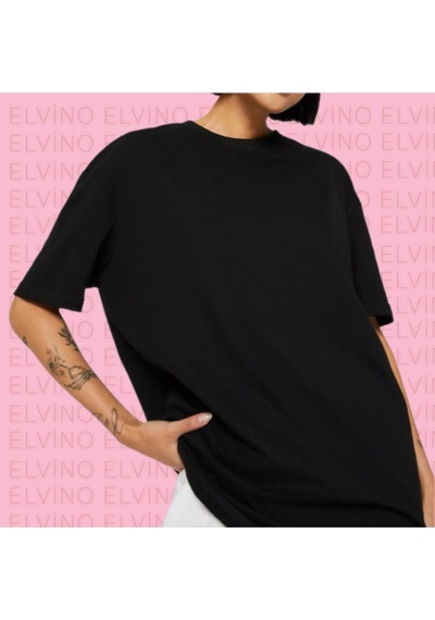 Noıssey Siyah Trend Yazı Baskılı Oversize Unisex Kadın/erkek Bisiklet Yaka