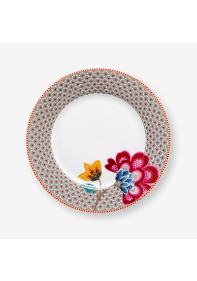 Haki Porselen Kahvaltı Tabağı 23 Cm