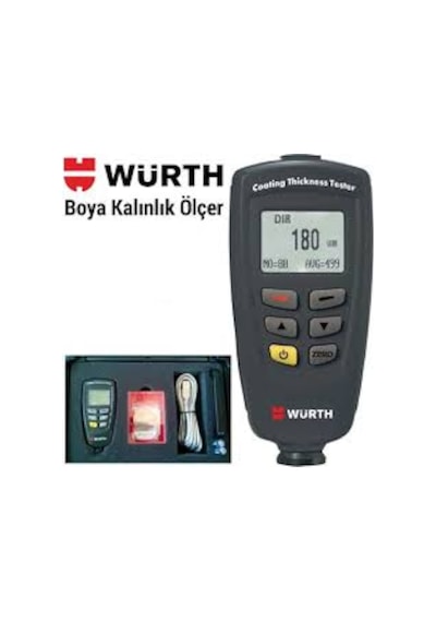 Würth Boya Kalınlık Ölçüm Cihazı Oto Boya Kalınlık Ölçer Test Cih