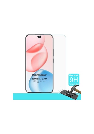 Microsonic Honor 400 Pro Tempered Glass Cam Ekran Koruyucu