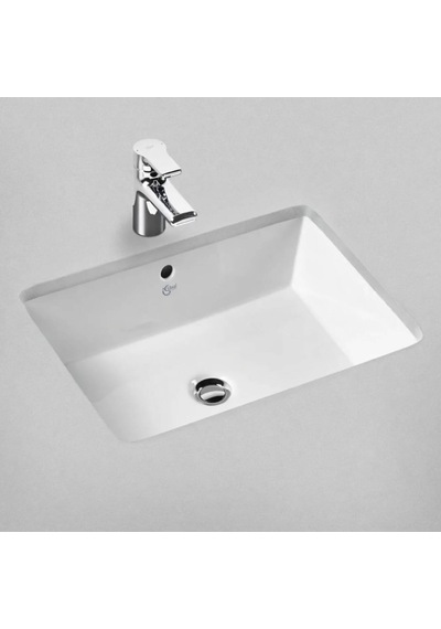 Ideal Standard - Tezgah Altı Hilton Lavabo 50x34 Cm - Z251801- Beyaz