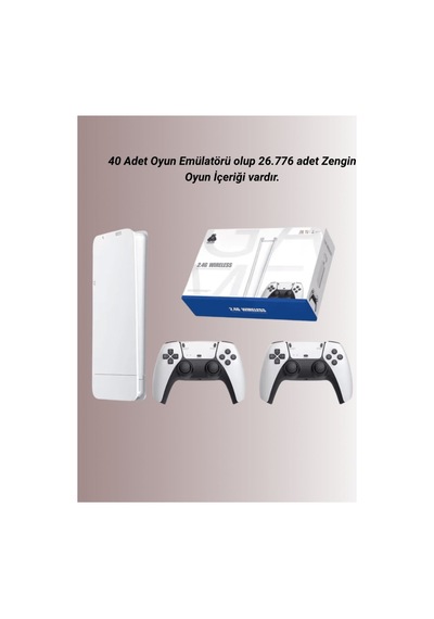 M15 Retro Konsol 20.000 Oyunlu Çift Gamepadli 4k Hdmı - Hs08372296-1020 Renkli