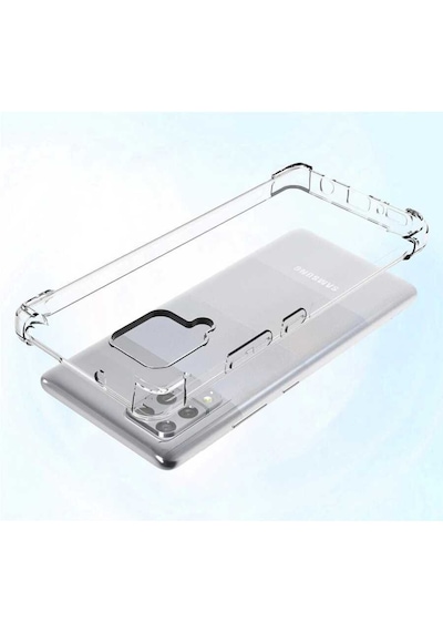 Samsung Uyumlu Galaxy A12 Kilif Köse Korumali Seffaf Silikon Kapak 481514508
