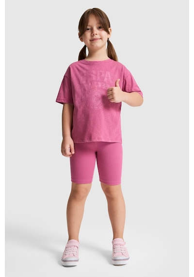 U.s. Polo Assn. Kız Çocuk Fuşya Tayt 50325667-vr023 Fusya