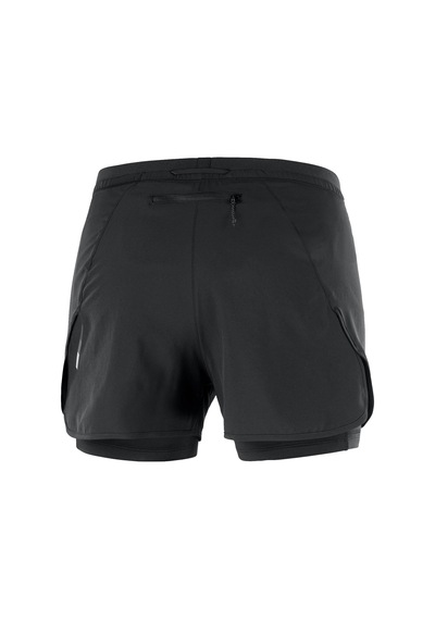 Salomon Cross 2ın1 Short W Siyah Siyah