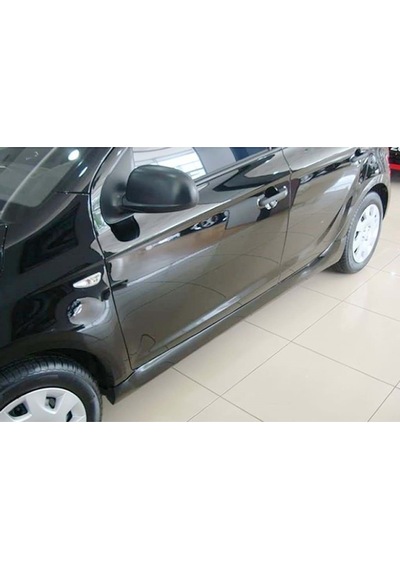 Hyundai i20 Twin Marşpiyel Seti Mat Siyah Plastik 2008- 2014