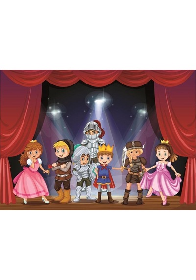 Art Kids 100 Parça Minik Tiyatrocular Çocuk Puzzle (6-8 Yaş)