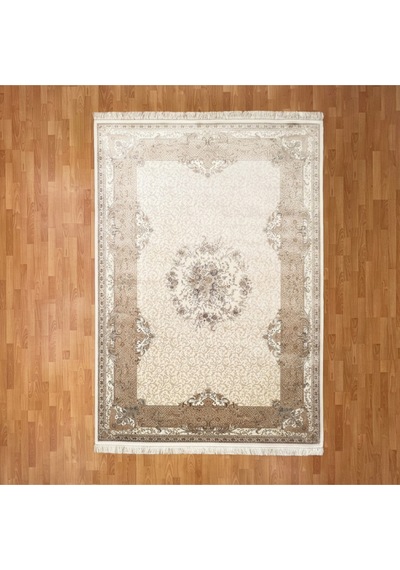 Nergis 200 X 300 İpek Halı Bej