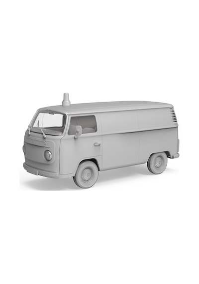 Ak 35024 1/35 Ölçek, 1967 T2 Vw Van, Plastik Model Kiti