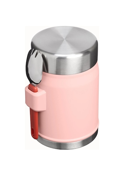 Stanley Klasik Paslanmaz Çelik Yemek Termosu Kaşıklı 0,40 Lt - Peach Rose Pembe