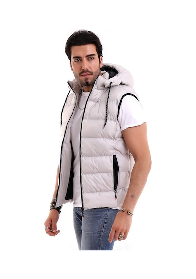 Euromoda Everest Erkek Spor Günlük Silikon Dolgu Çıkartılabilen Fermuarlı Taş