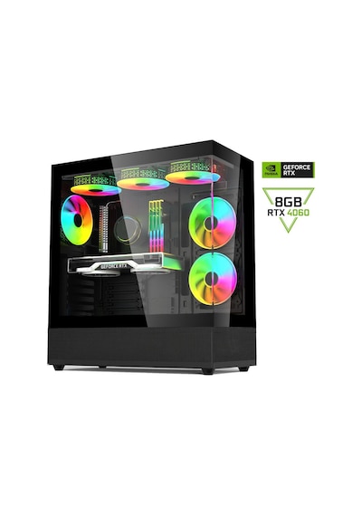 Izoly ST999509 i7-12700F 32 GB 1 TB M.2 NVMe RTX4060 8 GB Free Dos Masaüstü Oyuncu Bilgisayarı