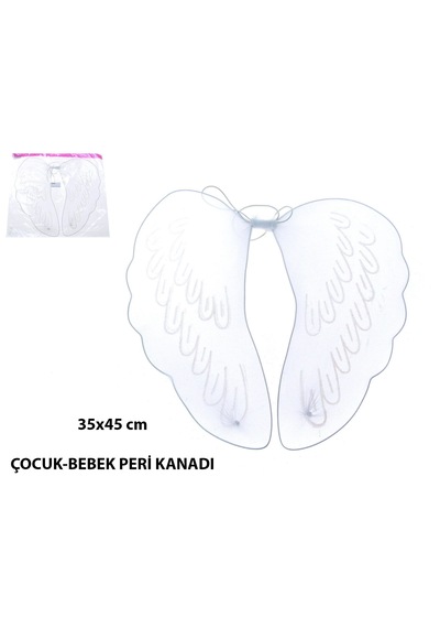 Bebek &amp Amp Çocuk Peri Kanadı Kostüm Tamamlayıcı Kanat 35x45 Cm Çok Renkli