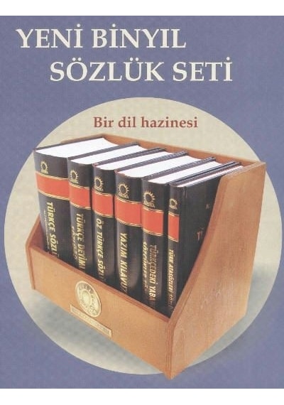 Yeni Binyıllık Sözlük Seti Özel Tahta Kutusunda