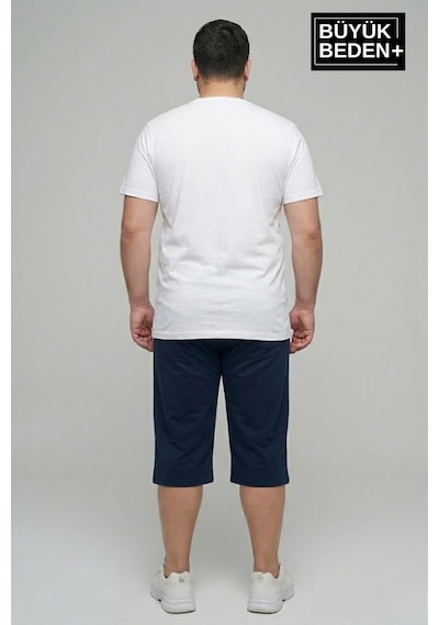 Süperlife Erkek Büyük Beden Şort 3xl-6xl Rahat Kesim Diz Altı Günlük Şort-spr26bsr591 Lacivert Süperlife Erkek Büyük Beden Şort 3xl-6xl Rahat Kesim Diz Altı Günlük Şort-spr26bsr591 Lacivert