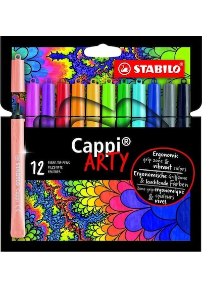 Stabilo Cappi Arty 12 Li 168/12-1-20 Çok Renkli