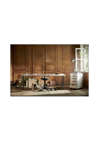 Ikea Adıls Çalışma Masası Ayağı, Koyu Gri, 70 Cm Ikea Adıls Çalışma Masası Ayağı, Koyu Gri, 70 Cm