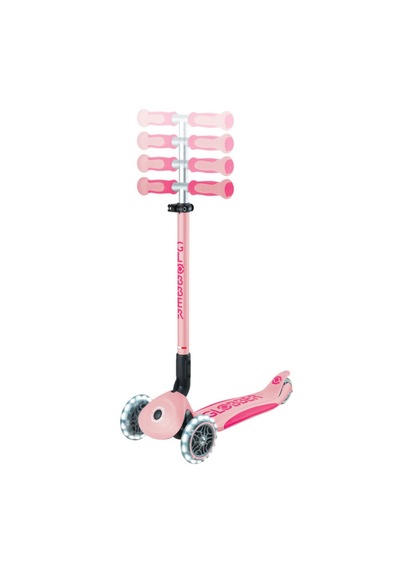 Globber Go Up Deluxe Işıklı Scooter Pastel Pembe 748-710