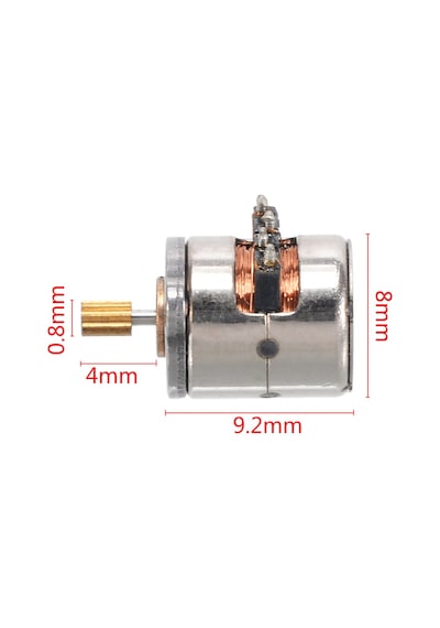 Micro Step Motor 8X9,2Mm - Dc 3V 0.5 A