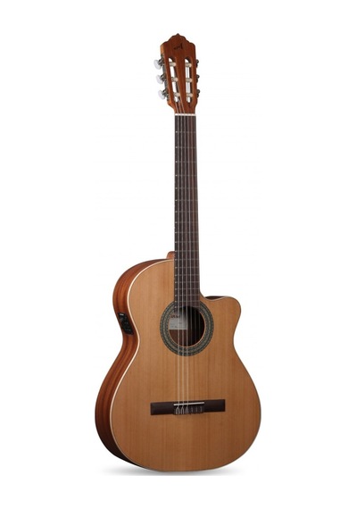 İspanyol El Yapımı Cutaway Elektro Klasik Gitar