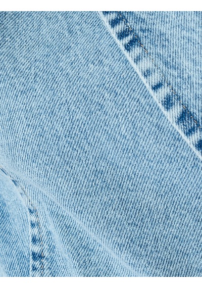 Koton Kolsuz Kruvaze Yaka Crop Denim Düğmeli Yelek Açık İndigo 5sal20001md Açık İndigo Koton Kolsuz Kruvaze Yaka Crop Denim Düğmeli Yelek Açık İndigo 5sal20001md Açık İndigo