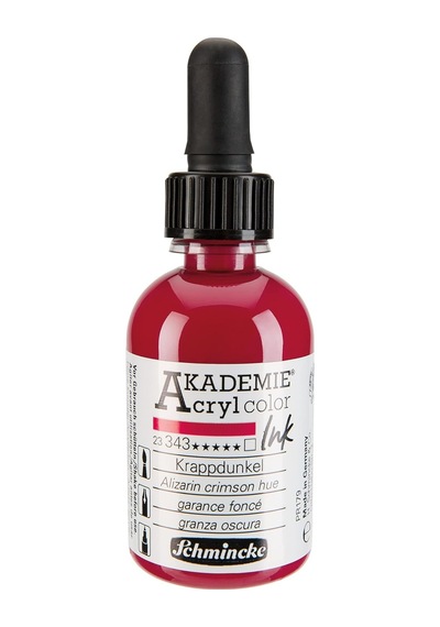 Akademie Akrilik Mürekkep 50 Ml 343 Alizarin Crimson Hue Diğer