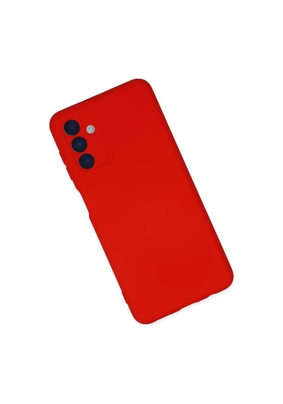 Samsung Galaxy A04s Kılıf Nano İçi Kadife Silikon - Kırmızı 0.2M-Çok Renkli