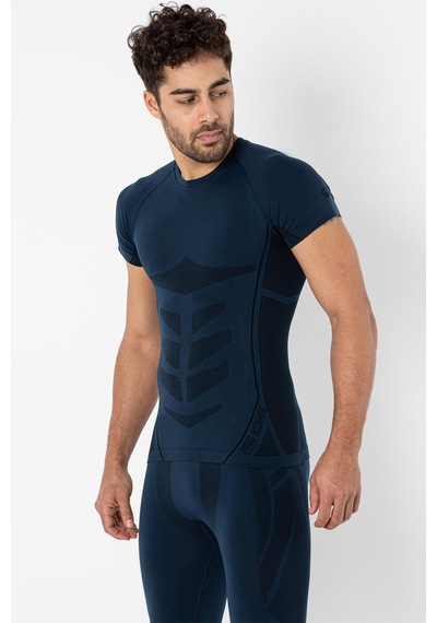 Miofit Erkek Cool Dry Kısa Kollu Dikişsiz Spor Tişört Lacivert