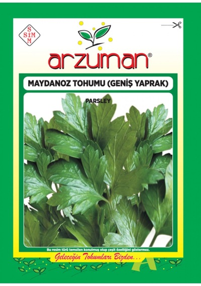 Maydanoz Tohumu 25 Gr Ort 12500 Ad Tohum