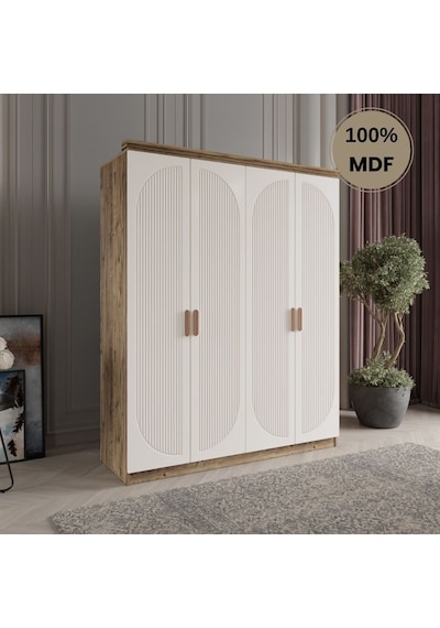 Soho 4 Kapak Mdf Gardırop Aytaşı