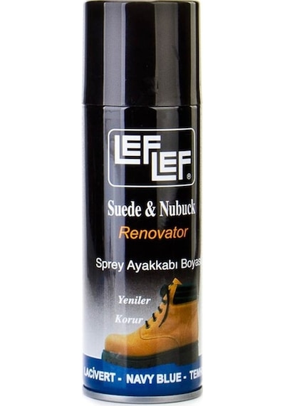 Nuri Leflef Süet Nubuk Ayakkabı Bakım Sprey Boyası 200 Ml 001