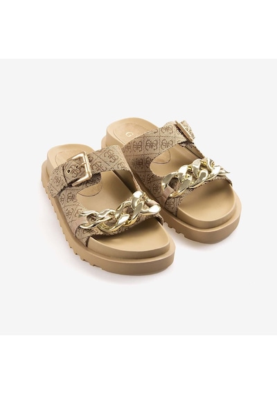 Guess Fatema Kadın Terlik Fl6ft2fal03 Bej
