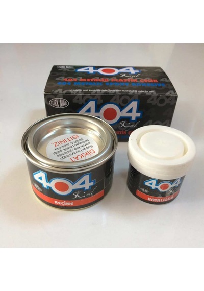 404 Metalize Plastik Çelik Karışımlı Yapıştırıcı 100 Gr