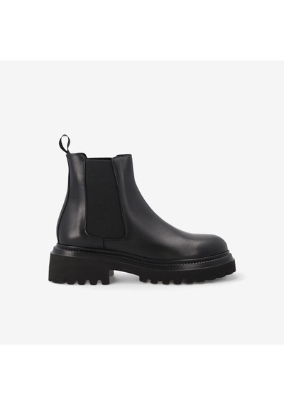 Nero Black Bot Kadın 78n3 Frau Frısone Chelsea Boot siyah