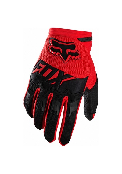 Fox Dirtpaw Kırmızı Siyah Eldiven