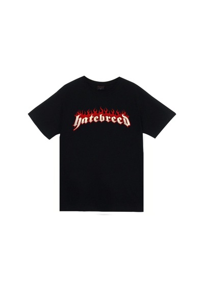 Stoned&Fame Siyah Hatebreed Baskılı T-shirt SIYAH