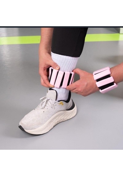 Slazenger Deluxe El/ayak Bilek Ağırlığı 0.5+0.5kg Pembe