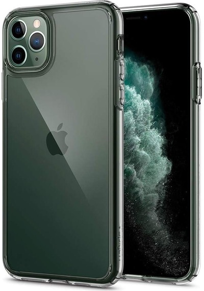 Spigen Apple Uyumlu iPhone 11 Pro İle Kılıf Ultra Hybrid Crystal Clear