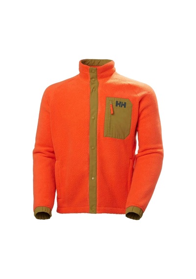 Helly Hansen Panorama Pile Snap Mont Erkek Cherry Turuncu
